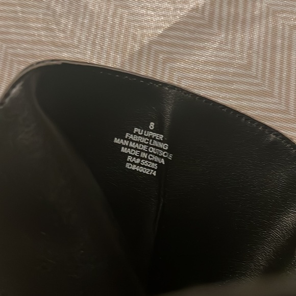 Express black tall heel boots 8 NTW - Picture 6 of 6